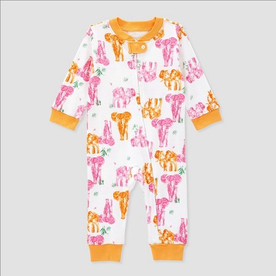 Burt's Bees Baby® Baby Elephant Sleep N' Play - Light Orange Newborn