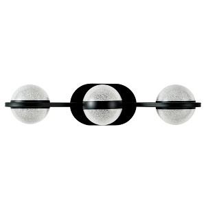 DAKAFUL Dimmable Bathroom Vanity Light,Vanity Fixtures Over Mirror with Glitter Acrylic Globe Shade,Led Wall Sconce for Bathroom/Bedroom - 1 of 4