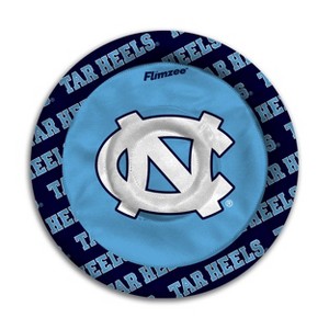 NCAA North Carolina Tar Heels Flimzee Flying Disc: Polyester, 10" Diameter - 1 of 4