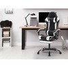 Racxily Gaming Chair with Footrest, Ergonomic Computer Chair with Headrest & Lumbar Support - 3 of 4