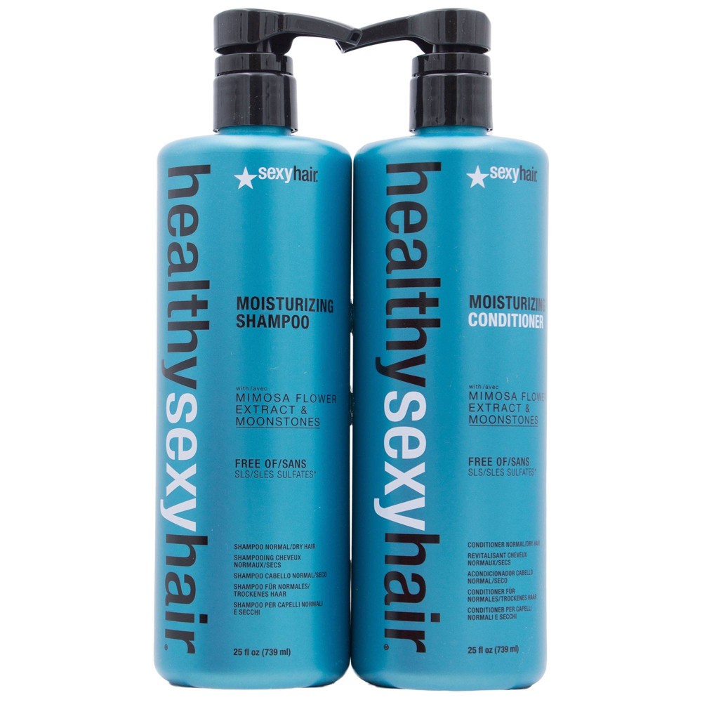 Photos - Hair Product Sexy Hair Moisturizing Shampoo and Conditioner Duo Pack - 50 fl oz 