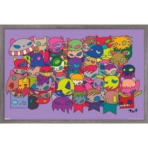 Trends International Tot Cat - In the City Framed Wall Poster Prints - 1 of 4
