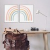 Stupell Industries Patterned Rainbow Arches, Gray, 24" x 30" - 2 of 4