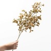 27"H Sullivans Artificial Gilded Gold Fall Spray, Indoor Christmas Decor - 3 of 3
