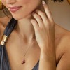 Ross-Simons 10.00 ct. t.w. Ruby Double-Drop Necklace in 14kt Yellow Gold - 2 of 4