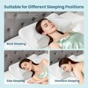 ChicFurnit Bed Pillows Supportive Memory Foam Pillow for Shoulder Ergonomic Neck Support Pillow for Bedroom, White, 23.62"*13.78"*4.53" - 2 of 4