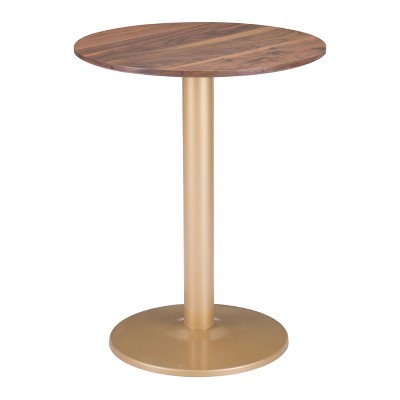 Zuo Bergen Bar Table Walnut