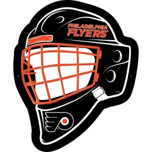 Evergreen Ultra-Thin Edgelight LED Wall Decor, Helmet, Philadelphia Flyers- 15.6 x 19 Inches Made In USA - 1 of 4