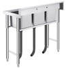 Commercial Stainless Steel Utility Sink,Free-Standing Design for Kitchen, Laundry, Garage & Workshop - 2 of 4