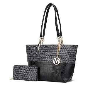 MKF Collection Sasha Tote Women’s Vegan Leather Spacious Interior Handbag by Mia K - 1 of 4