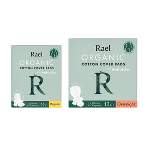 Rael Organic Cotton Cover Regular & Overnight Pads Duopack - Unscented - 28ct