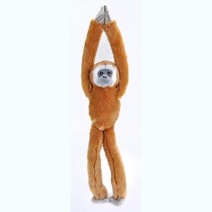 Wild Republic Ecokins Hanging Monkey White Handed Gibbon Stuffed Animal, 22 Inches - 1 of 1