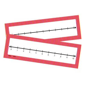 Didax® 0-10 Student Number Lines, Set of 10 - 1 of 2