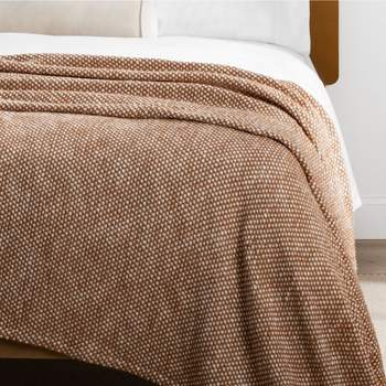 Nate Home by Nate Berkus Two-Tone Cotton Bed Blanket