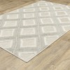 Oriental Weavers Tangier TAN04 Grey/ Beige Indoor Area Rug - 3'3" x 5' - 3 of 4