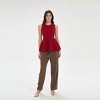 Women's Peplum Sweater Tank - A New Day™ - 3 of 3