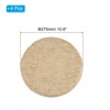 Unique Bargains Polyester Round Washable Elastic Bar Stool Cover for Dia 12"-14" Chair 4 Pcs - 2 of 4