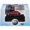 Volkswagen Beetle Ruby Red 1/148 (N) Scale Diecast Model Car by Oxford Diecast - 3 of 3