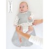 SwaddleDesigns Sleeping Sack Wearable Blanket - Heather Gray - image 4 of 4