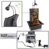 SereneLife Decorative Tabletop LED Water Fountain - SLTWF83LED, Soothing Indoor/Outdoor Waterfall, Black - 4 of 4