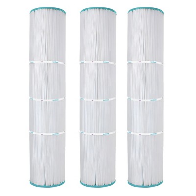 Hurricane Filters 3 Pack Advanced Filter Cartridge Compatible with Unicel C-4995, PCAL100, Filbur FC-2940, Waterway 100, 817-1000, and Cal Spas