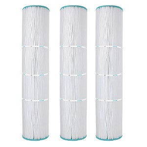 Hurricane Filters 3 Pack Advanced Filter Cartridge Compatible with Unicel C-4995, PCAL100, Filbur FC-2940, Waterway 100, 817-1000, and Cal Spas - 1 of 4