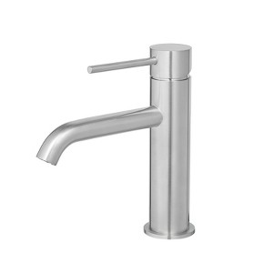 Grungis Single Hole Bathroom Sink Faucet,Stainless Steel Single Handle Bathroom Faucets for Home Sinks - 1 of 4