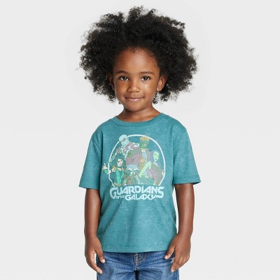 Toddler Graphic Rocket and Stars Print Short-sleeve Tee