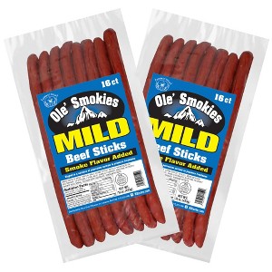 Buffalo Bills Mild Ole' Smokies 16-ct Bulk 9-Inch Beef Sticks (two 1-lb bags) - 1 of 4