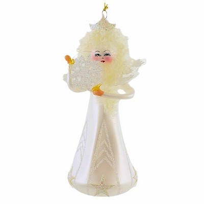 Italian Ornaments 6.0 Inch Winter Enchanted Winter Snowflake Italian Tree Ornaments