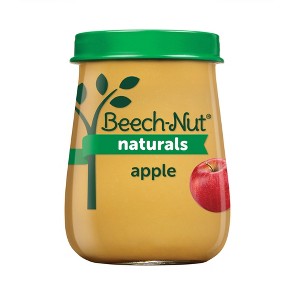 Beech-Nut Non-GMO Naturals Apples Baby Food Jar - 4oz - 1 of 4