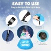 Karl Home 5.9 FT Lighted Christmas Inflatable Snow Globe with Snowman Family Outdoor Decoration - 4 of 4