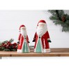 Melrose Ceramic Santa Tea Light Holder - 3 of 4