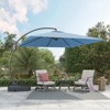 GRANDPATIO 9'10" Square Cantilever Sunbrella Umbrella - 2 of 4