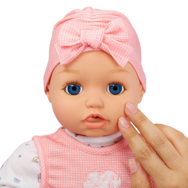 Muñeca Bebé Real BABY Born Annabell - Ojos Azules: Sonidos, Cuerpo Suave, Incluye Chupete y Ropa 6