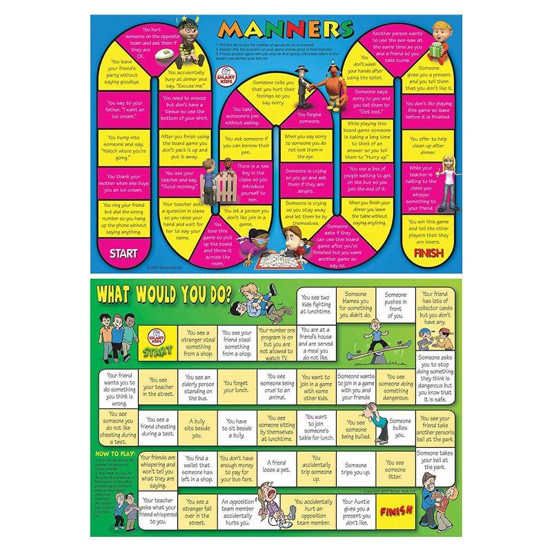 Didax Educational Resources Social Skills Board Games - 6 Games, 4 of 6