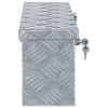 vidaXL Aluminum Box 19.1"x5.5"x7.9" Silver - 2 of 4