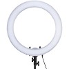 MaseiKar 55W 18"/45cm Ring Light Kit [New Version], 5600K Dimmable LED Ringlight Tripod Stand Phone Holder for iPhone Selfie Makeup Lash Tattoo Studio - 2 of 4