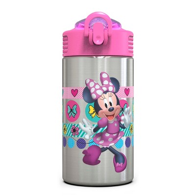 NEW Zak Disney MINNIE MOUSE Water Bottle Snack Container DAISY DUCK Travel Cup 