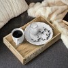 Flourish Small Natural and White Tray - 3 of 4