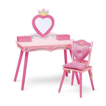 Princess Vanity Table and Chair Set - WildKin