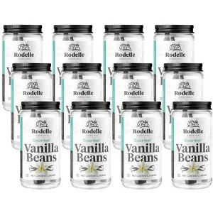 Rodelle Whole Vanilla Beans - 12 pack, 2 pc - 1 of 3