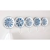 Farmhouse Metal Wall Hook Blue - Olivia & May: Vintage-Inspired 5-Piece Decorative Rack, No Assembly Required - image 2 of 4