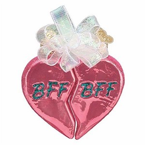 Old World Christmas Blown Glass Ornaments for Christmas Tree, BFF Hearts (Set of 2) - 1 of 4