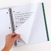 Five Star 1 Subject College Ruled Advance Spiral Notebook with Pocket Dividers (Colors May Vary): Lined Paper, 8.5x11, 100 Pages - 4 of 4