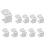 Monoprice Blank Insert For Wall Plate - White | 10Pcs/Pack - 3 of 4