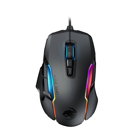 Roccat Kone Aimo Pc Wired Gaming Mouse Black Target