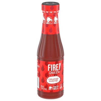 Taco Bell Fire Sauce 7.5oz : Target