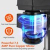 15 in Floor Drill Press, with Swing-away Safety Guard, 288-3084 RPM Variable Speed, 0-45° Tilting Worktable, Tabletop Drilling Machine for Wood Metal - 4 of 4