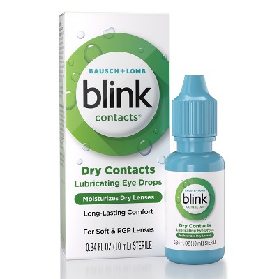 Blink Eye Drops For Contact Lenses - 0.34 Fl Oz : Target